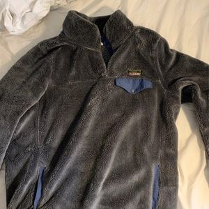 LL Bean fleece sweater. Barely worn